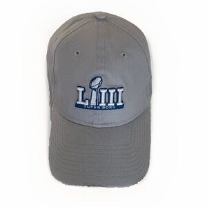 Super Bowl LIII NFL New Era Baseball Cap Hat Mens Grey